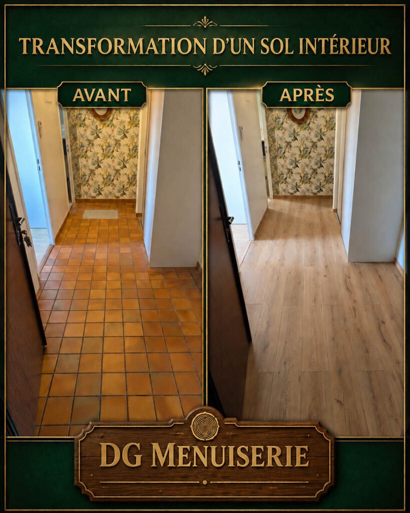 Transformation d’un sol intérieur
